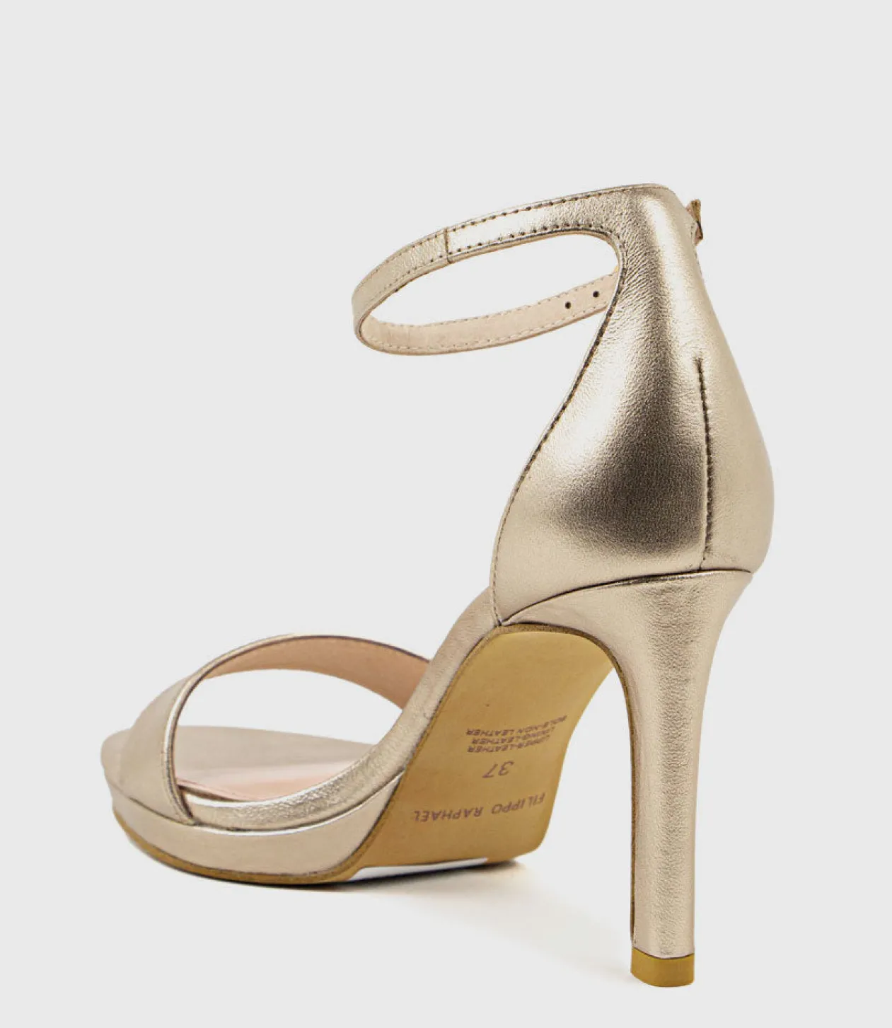 Sylvia90 Platform Sandal In Rosegold