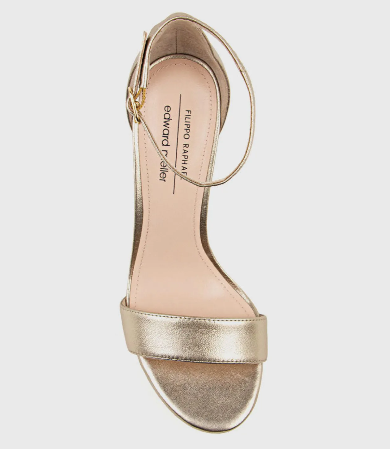 Sylvia90 Platform Sandal In Rosegold