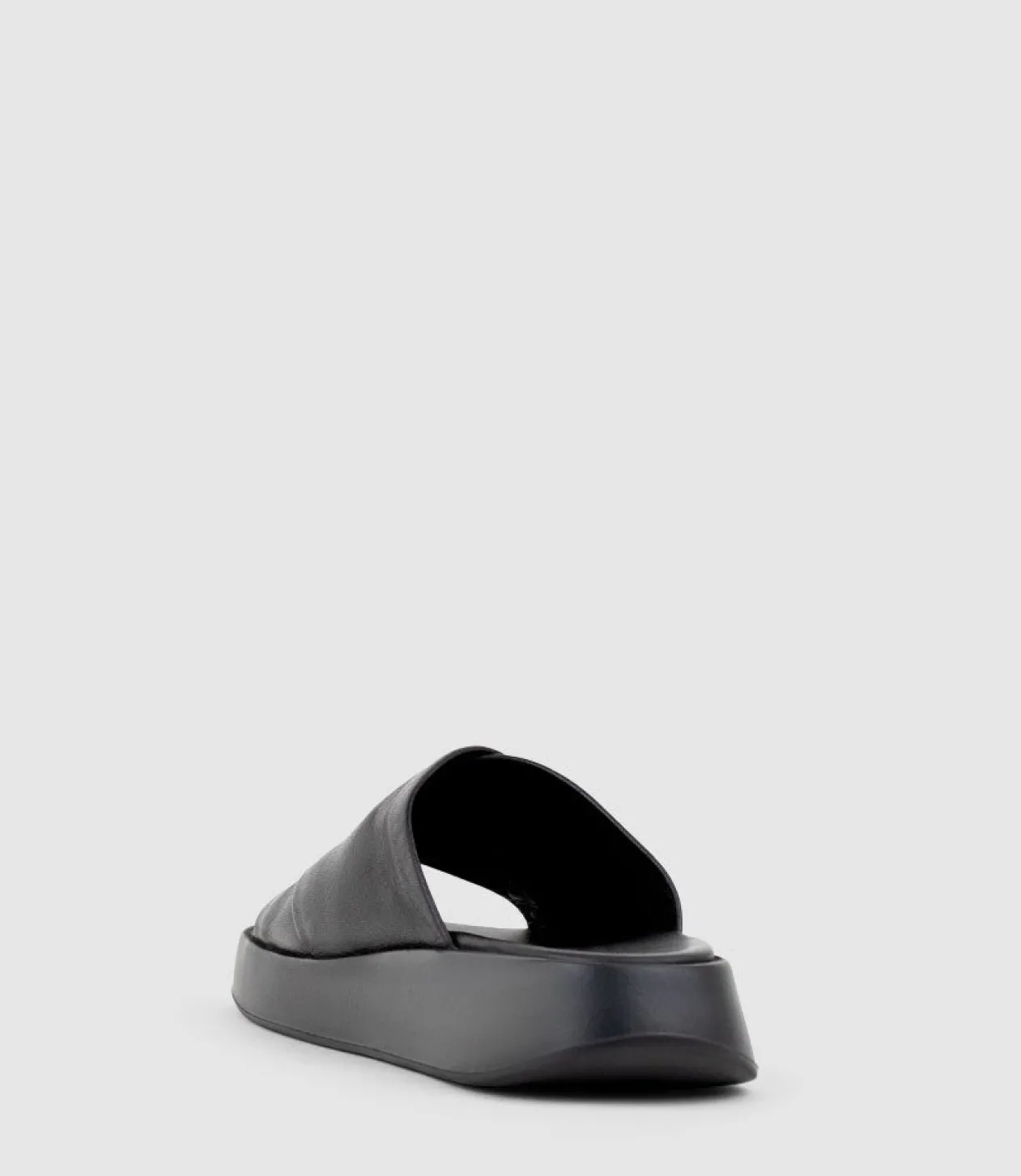 Teslyn Toe Thong Slide On Unit In Black