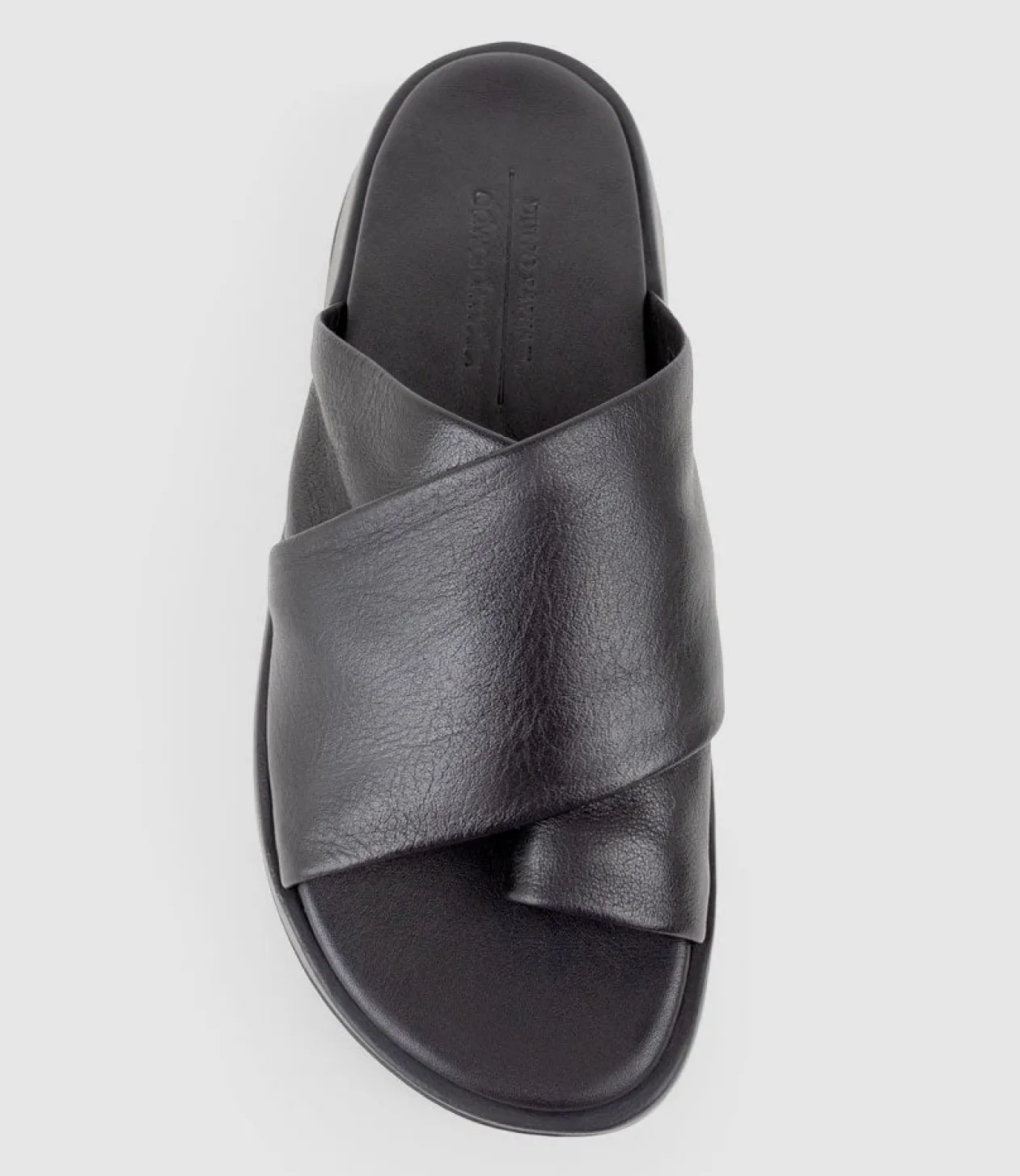 Teslyn Toe Thong Slide On Unit In Black