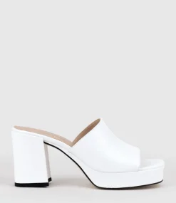 Tilla90 Platform Slide In White