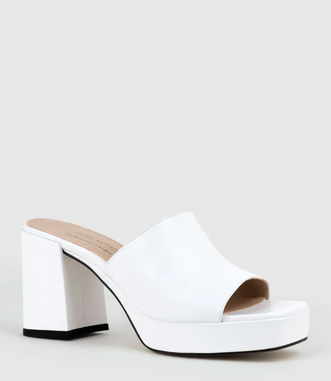 Tilla90 Platform Slide In White