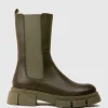 Umi Chukka Boot On Chunky Sole In Khaki