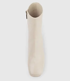 Uriel95 Platform Boot In Nude Baby Calf