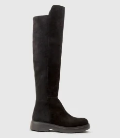 Vander Half And Half Otk Boot In Black Suede