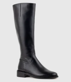 Vasper30 Knee High Boot In Black