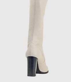 Verone95 Otk Stretch Boot In Offwhite