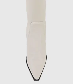 Verone95 Otk Stretch Boot In Offwhite