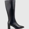 Vienna60 Knee High Boot In Black