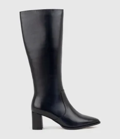 Vienna60 Knee High Boot In Black