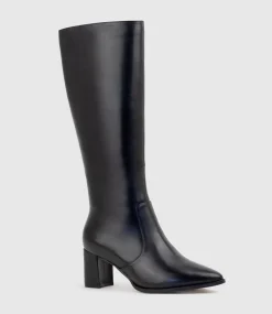 Vienna60 Knee High Boot In Black