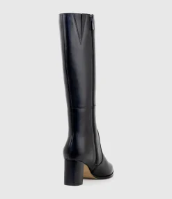 Vienna60 Knee High Boot In Black