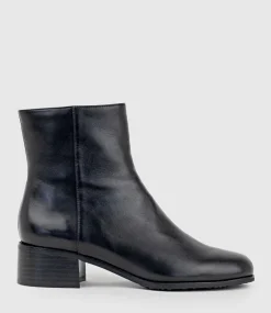 Weston40 Ankle Boot With Zip In Black
