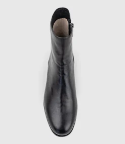 Weston40 Ankle Boot With Zip In Black