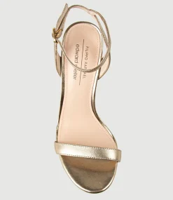 Whisper110 Single Strap Platform Sandal In Rosegold