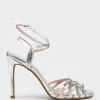 Wilder100 Strappy Sandal In Silver