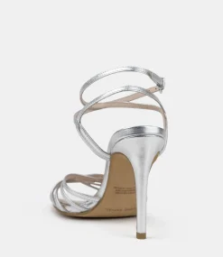 Wilder100 Strappy Sandal In Silver
