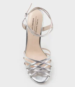 Wilder100 Strappy Sandal In Silver
