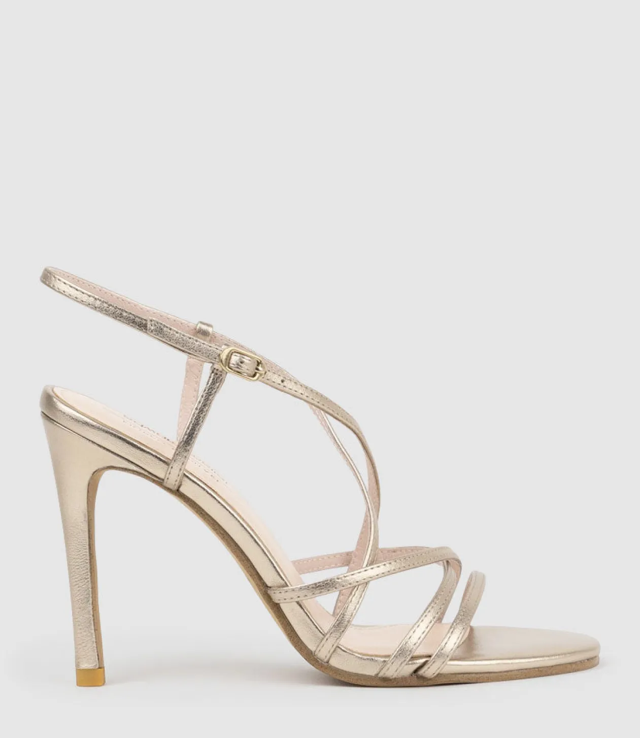Willa100 Strappy Sandal In Rosegold