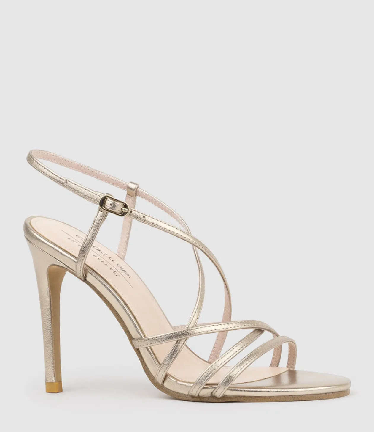 Willa100 Strappy Sandal In Rosegold