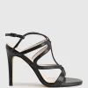 Willow100 Intricate Strap Sandal In Black