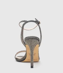 Wisp100 Single Strap Sandal In Gold Speckle