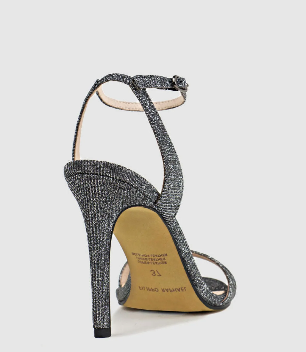 Wisp100 Single Strap Sandal In Pewter Ritz