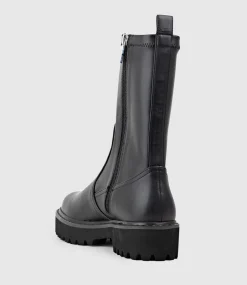 Worsley Stretch Ankle Boot On Unit In Black