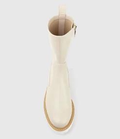 Worsley Stretch Ankle Boot On Unit In Beige