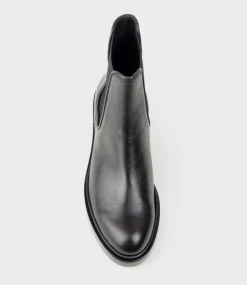 Wyn Chelsea Boot On Exaggerated Sole In Black