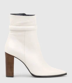 Zambia95 Pointed Ankle Boot In Offwhite