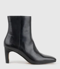 Zuno70 Square Toe Ankle Boot In Black Calf