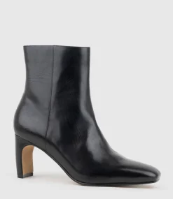 Zuno70 Square Toe Ankle Boot In Black Calf